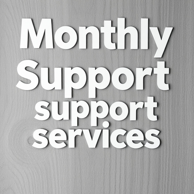 Monthly support services