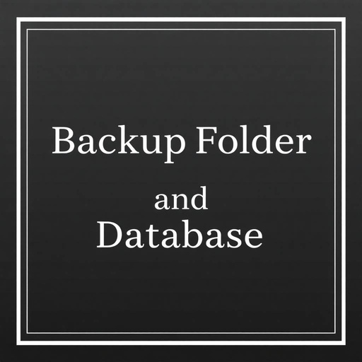 Backup Folder and Database wordpress plugin