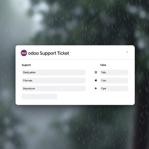 پنل تیکت پشتیبانی odoo 17
